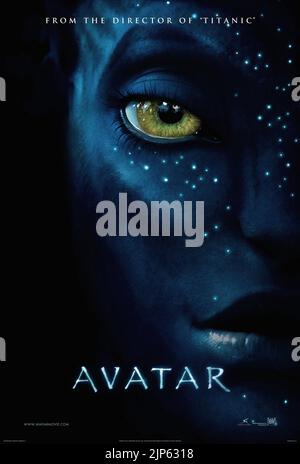 ZOE SALDANA, Avatar, 2009 Stockfoto