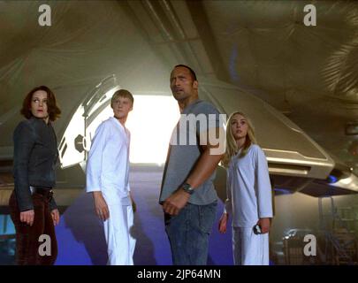 CARLA GUGINO, Alexander Ludwig, Dwayne Johnson, ANNASOPHIA ROBB, JAGD ZUM MAGISCHEN BERG, 2009 Stockfoto