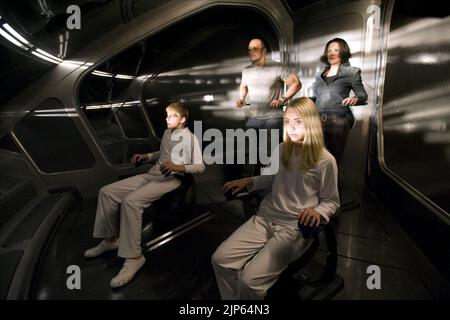 ALEXANDER LUDWIG, Dwayne Johnson, ANNASOPHIA ROBB, Carla Gugino, JAGD ZUM MAGISCHEN BERG, 2009 Stockfoto