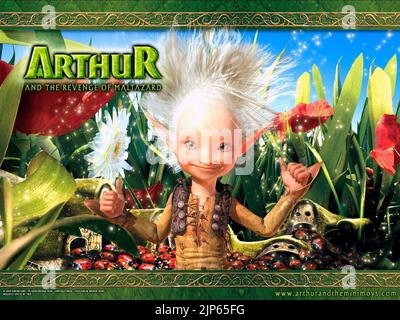 ARTHUR POSTER, ARTHUR UND DIE RACHE VON MALTAZARD, 2009 Stockfoto