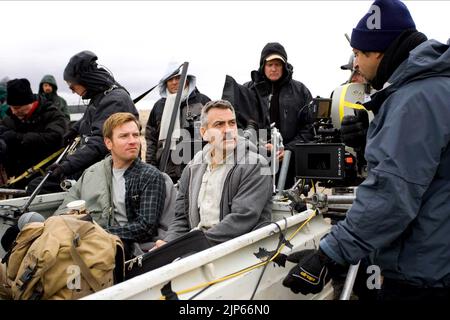 EWAN MCGREGOR, GEORGE CLOONEY, Grant Heslov, DIE MÄNNER, DIE AUF ZIEGEN STARREN, 2009 Stockfoto