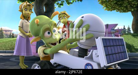 NEERA, SKIFF, LEM, Rover, Planet 51, 2009 Stockfoto