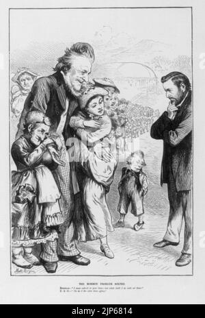 Die mormonische Problem gelöst Stockfoto