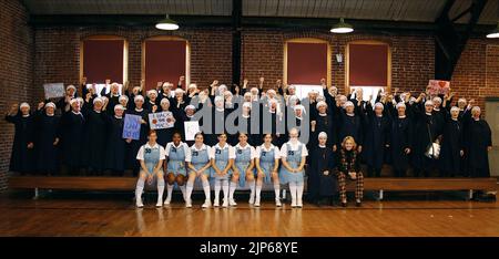 CARLA GUGINO, MARLEY SHELTON, KATE NOWLIN, Taylor, Stahl, KIM BLAIR, Margaret Anne Florenz, KATIE HAYEK, der mächtige MACS, 2009 Stockfoto