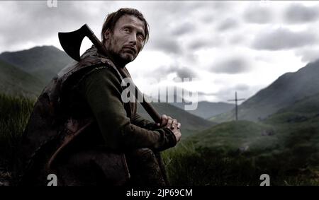 MADS MIKKELSEN, VALHALLA RISING, 2009 Stockfoto