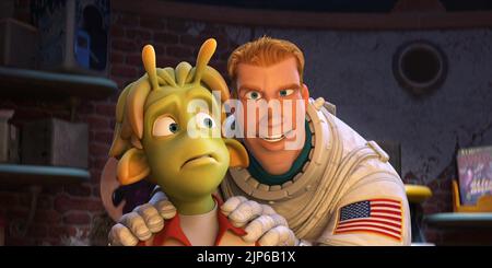 LEM, CAPT. CHARLES 'CHUCK' Baker, Planet 51, 2009 Stockfoto