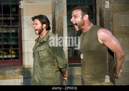 JACKMAN,SCHREIBER, X-MEN HERKUNFT: WOLVERINE, 2009 Stockfoto