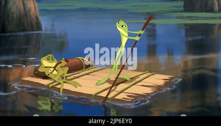 NAVEEN, TIANA, DIE PRINZESSIN UND DER FROSCH, 2009 Stockfoto