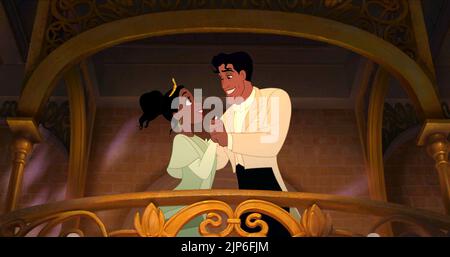 TIANA und NAVEEN, DIE PRINZESSIN UND DER FROSCH, 2009 Stockfoto