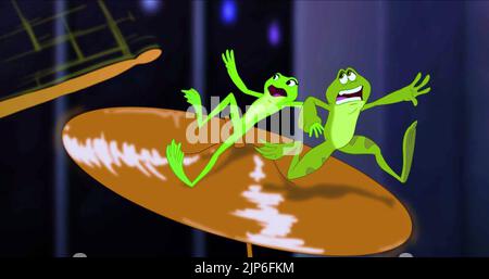 TIANA und NAVEEN, DIE PRINZESSIN UND DER FROSCH, 2009 Stockfoto