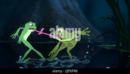TIANA und NAVEEN, DIE PRINZESSIN UND DER FROSCH, 2009 Stockfoto