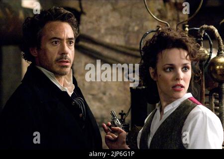 JR., MCADAMS, SHERLOCK HOLMES, 2009 Stockfoto