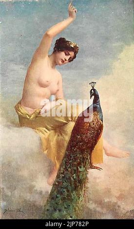Der Pfau beschwert sich bei Juno - Jehanne (1913) Stockfoto