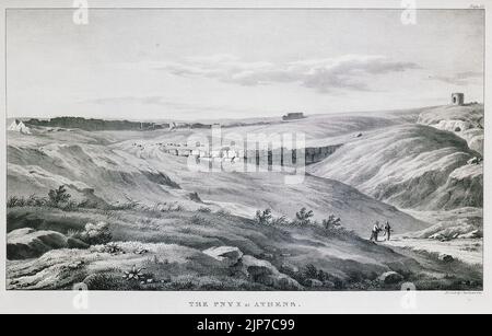 Die Pnyx in Athen - Dodwwell Edward - 1834 Stockfoto
