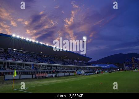 Brescia, Italien. 14. August 2022. Mario Rigamonti Stadion während Brescia Calcio gegen FC Sudtirol, Italienisches Fußballspiel der Serie B in Brescia, Italien, August 14 2022 Kredit: Unabhängige Fotoagentur/Alamy Live Nachrichten Stockfoto