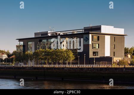 Scottish Television Headquarters in Glasgow, Schottland Stockfoto