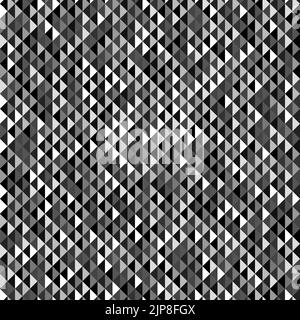 Abstrakter monochromer Graustufenhintergrund. Vektor-Polygon-Design Stock Vektor