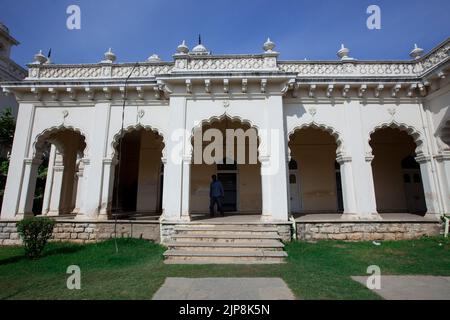 Chowmahalla Palace, Chowmahallat Palace, Nizam Palace, Hyderabad, Andhra Pradesh, Telangana, Indien Stockfoto