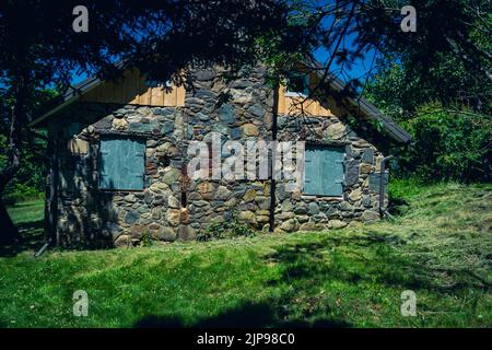 Das Treahouse auf McNabs Island im Hafen von Halifax, Nova scotia kanada Stockfoto