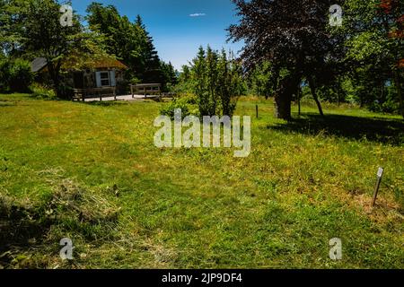 Das Treahouse auf McNabs Island im Hafen von Halifax, Nova scotia kanada Stockfoto