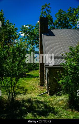 Das Treahouse auf McNabs Island im Hafen von Halifax, Nova scotia kanada Stockfoto