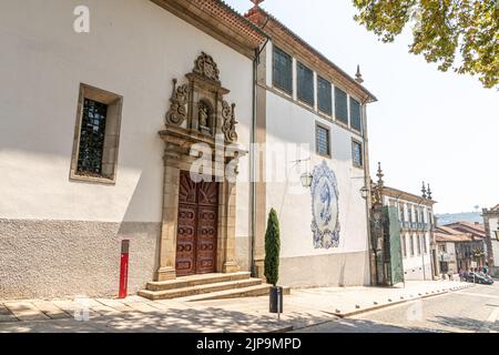 Guimaraes, Portugal. Convento da Ordem do Carmo (Kloster unserer Lieben Frau vom Berg Karmel) Stockfoto