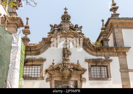 Guimaraes, Portugal. Convento da Ordem do Carmo (Kloster unserer Lieben Frau vom Berg Karmel) Stockfoto