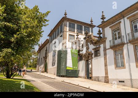 Guimaraes, Portugal. Convento da Ordem do Carmo (Kloster unserer Lieben Frau vom Berg Karmel) Stockfoto