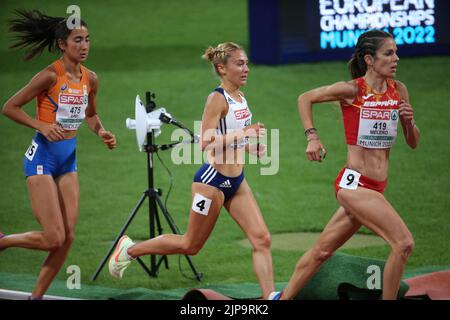 München, Deutschland - 15. August 2022, Alessia Zarbo vom französischen Finale der Frauen 10.000m während der Leichtathletik-Europameisterschaften 2022 am 15. August 2022 in München, Deutschland - Foto Laurent Lairys / ABACAPRESS.COM Stockfoto