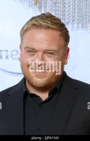 15. August 2022, Culver City, CA, USA: LOS ANGELES - 15. AUGUST: Owain Arthur bei der Premiere von The Herr der Ringe: The Rings of Power in den Culver Studios am 15. August 2022 in Culver City, CA (Bildquelle: © Kay Blake/ZUMA Press Wire) Stockfoto