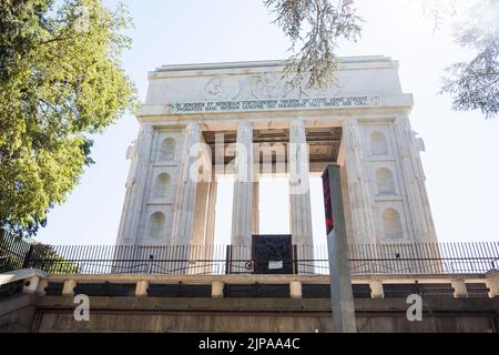 Italien, Trentino-Südtirol, Bozen, Siegessäule für die Märtyrer des Ersten Weltkriegs Stockfoto