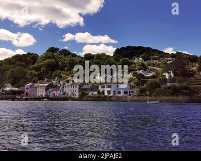 Dittisham Village, River Dart, Devon, England, Großbritannien Stockfoto