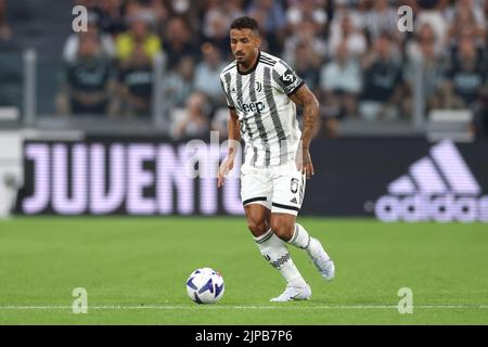 Turin, Italien, 15.. August 2022. Danilo von Juventus beim Spiel der Serie A im Allianz Stadium, Turin. Bildnachweis sollte lauten: Jonathan Moscrop / Sportimage Stockfoto