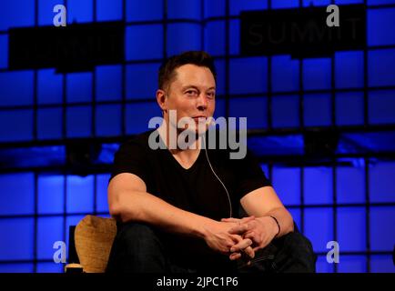 Das Foto vom 31-10-2013 von Elon Musk, der einen Tweet über den Kauf von Manchester United zugegeben hat, war Teil eines „langjährigen Scherzes“. Ausgabedatum: Mittwoch, 17. August 2022. Stockfoto