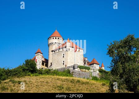 Schloss Montrottier in Lovagny/Französische Alpen Stockfoto