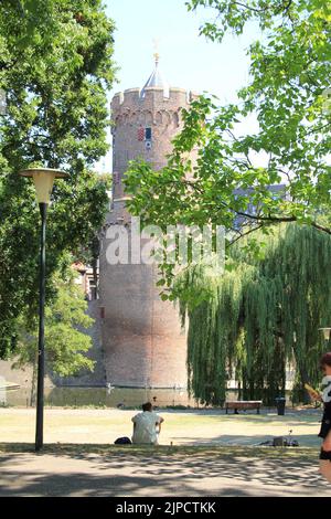 Pulverturm in Nijmegen, Niederlande Stockfoto