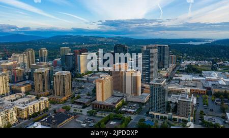 Bellevue ist eine Stadt im pazifischen Nordwesten Stockfoto