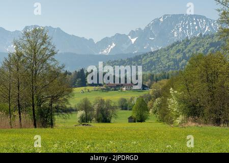 bayern, oberbayern, berchtesgadener Land, bayern, oberbayern, berchtesgadener landet Stockfoto