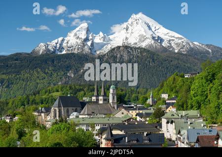 berchtesgaden, watzmann, berchtesgadens, watzmanns Stockfoto