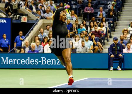 New York City, USA. 29. August 2019. Serena Williams spielt beim US Open 2019 Kredit: Unabhängige Fotoagentur/Alamy Live News Stockfoto