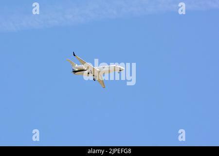 Air Hamburg (ist eine deutsche Charterfluggesellschaft mit Sitz in Hamburg), Embraer Legacy 650, Budapest, Ungarn, Magyarország, Europa Stockfoto