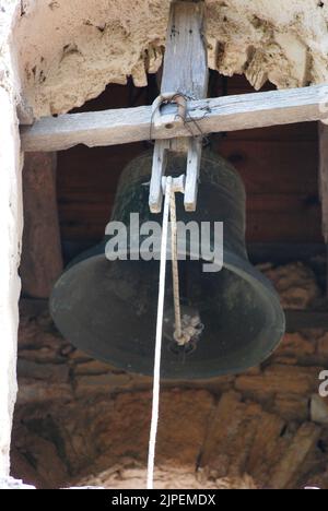 Kirche aus dem 19.. Jahrhundert der St. Athanasios in Palaiokasthon, Chalkidiki Stockfoto