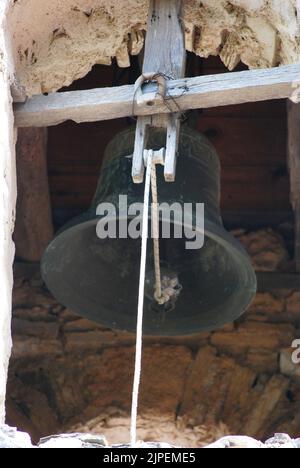Kirche aus dem 19.. Jahrhundert der St. Athanasios in Palaiokasthon, Chalkidiki Stockfoto