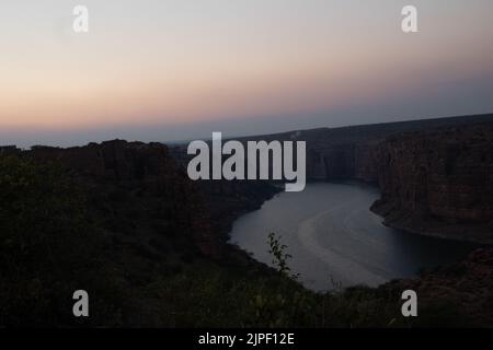 Gandikota Grand Canyon of India Tourismus Ort in Kadadapa, Andhra pradesh Stockfoto