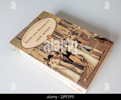 Sinn und Sensibilität - Roman von Jane Austen, 1811 Stockfoto