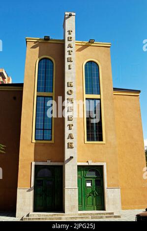 Theater, Tirana, Albanien Stockfoto