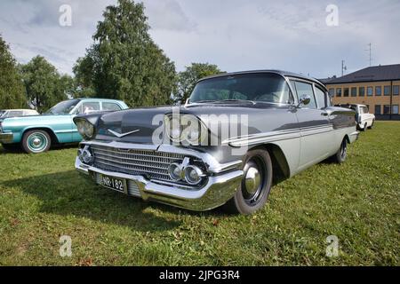 1958 Chevrolet Bel Air 2-türiger Hardtop Stockfoto