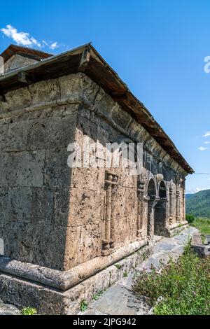 Yanashi-Kloster des Propheten Jonah in Latali, Svaneti, Georgien Stockfoto