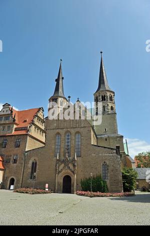 Merseburger Dom, St. johannes und St. laurentius Stockfoto