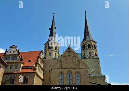 Merseburger Dom, St. johannes und St. laurentius Stockfoto